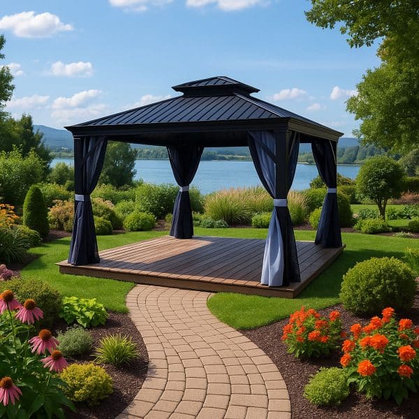 Modèle Gazebo Refuge - Cabanon Fontaine